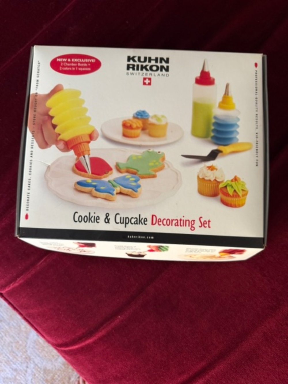 Kuhn Rikon Cookie and Cupcake Decorating Set NIB